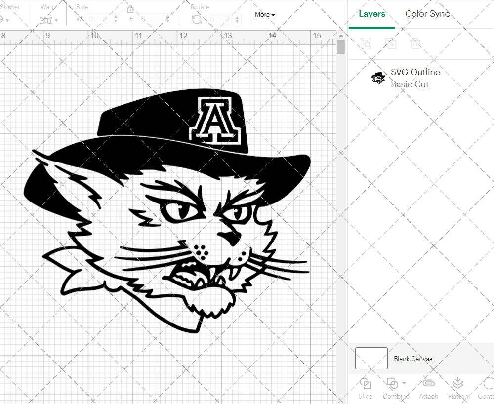 Arizona Wildcats Mascot 2000 002, Svg, Dxf, Eps, Png - SvgShopArt