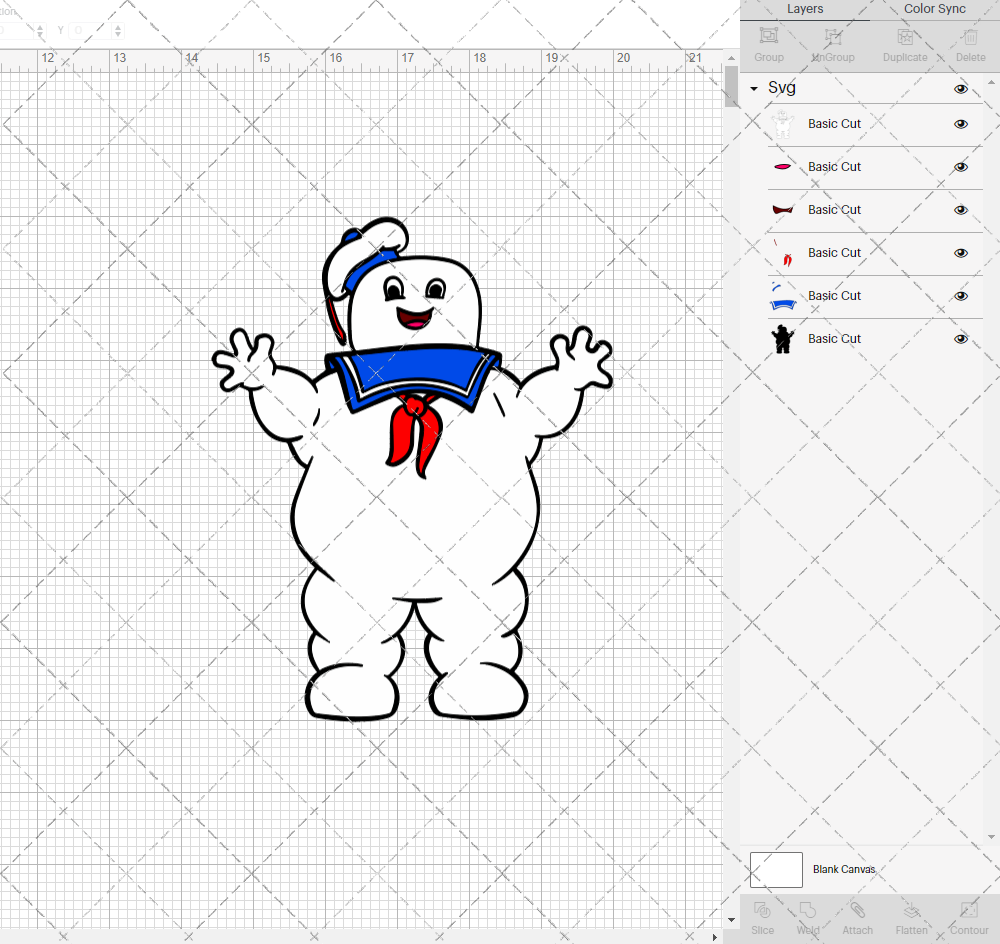 Stay Puft Marshmallow Man - Ghostbusters, Svg, Dxf, Eps, Png - SvgShopArt