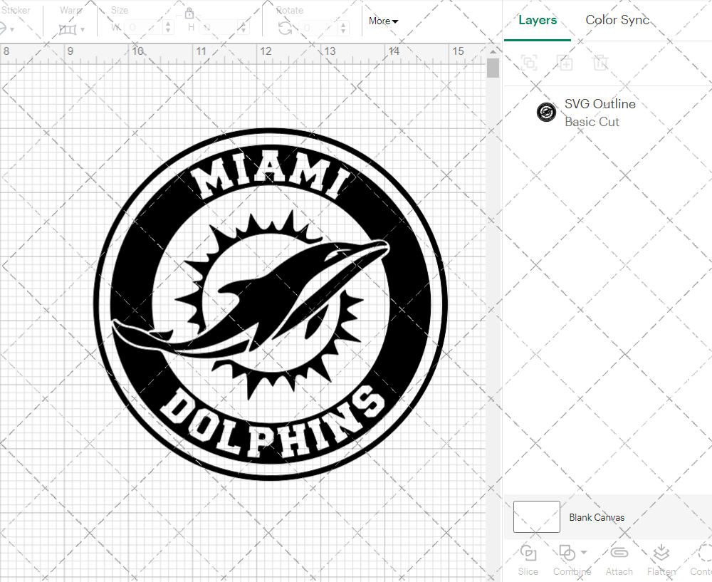 Miami Dolphins Circle 2018 002, Svg, Dxf, Eps, Png - SvgShopArt