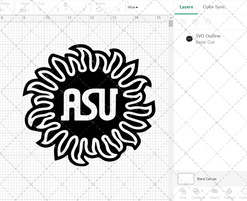 Arizona State Sun Devils Alternate 1975 002, Svg, Dxf, Eps, Png - SvgShopArt