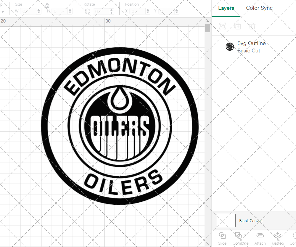 Edmonton Oilers Circle 2022 002, Svg, Dxf, Eps, Png - SvgShopArt