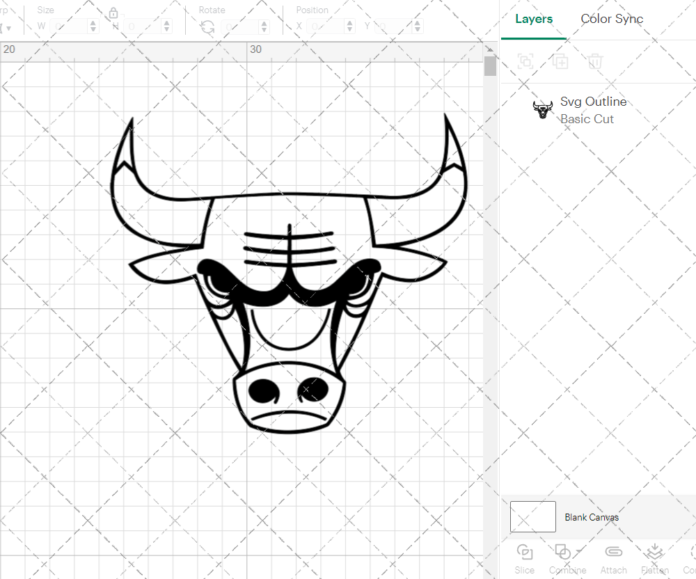 Chicago Bulls Alternate 1972 002, Svg, Dxf, Eps, Png - SvgShopArt