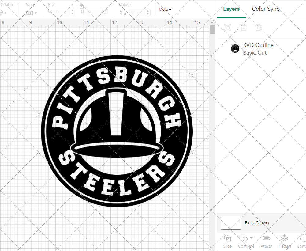 Pittsburgh Steelers Circle 1963 002, Svg, Dxf, Eps, Png - SvgShopArt