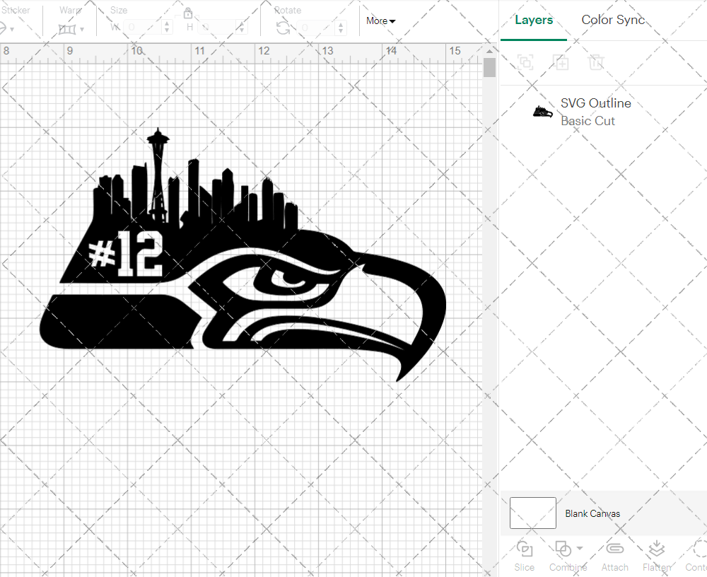 Seattle Seahawks Concept 2012 006, Svg, Dxf, Eps, Png - SvgShopArt