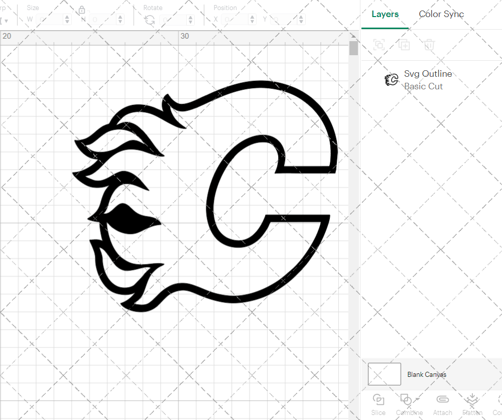 Calgary Flames Alternate 1980, Svg, Dxf, Eps, Png - SvgShopArt