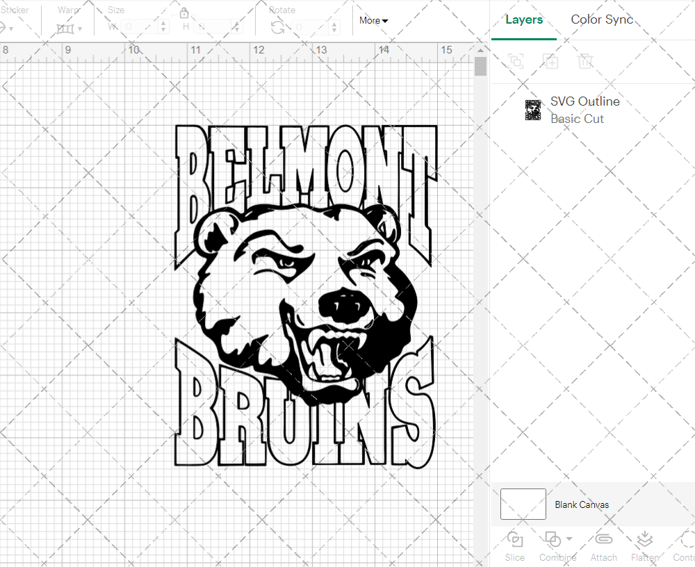 Belmont Bruins 1995, Svg, Dxf, Eps, Png - SvgShopArt