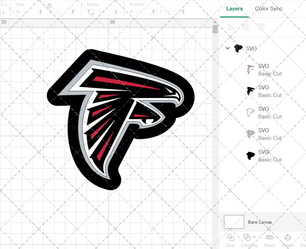 Atlanta Falcons Concept 2003 003, Svg, Dxf, Eps, Png - SvgShopArt