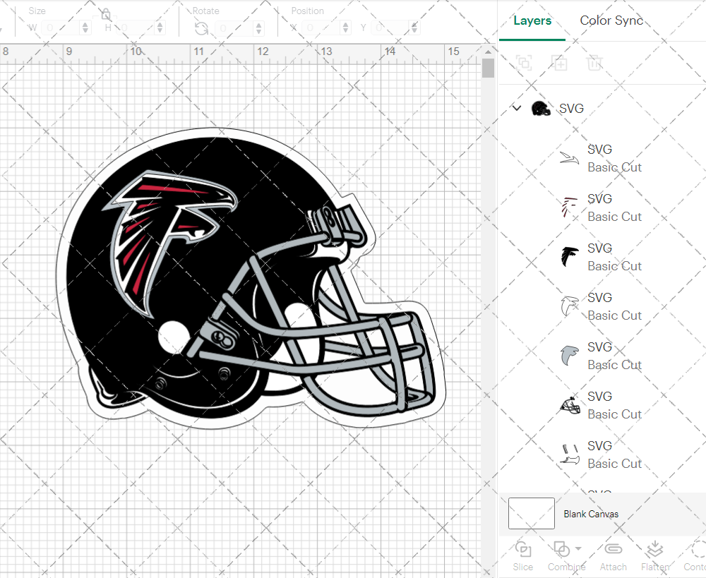 Atlanta Falcons Helmet 2003 002, Svg, Dxf, Eps, Png - SvgShopArt