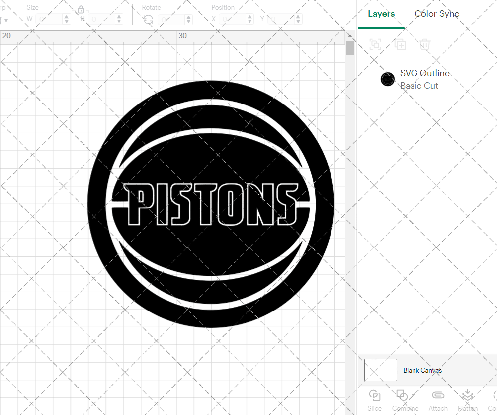 Detroit Pistons Concept 2017 005, Svg, Dxf, Eps, Png - SvgShopArt