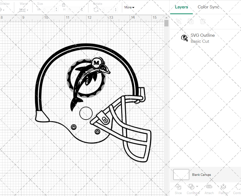 Miami Dolphins Helmet 1989, Svg, Dxf, Eps, Png - SvgShopArt