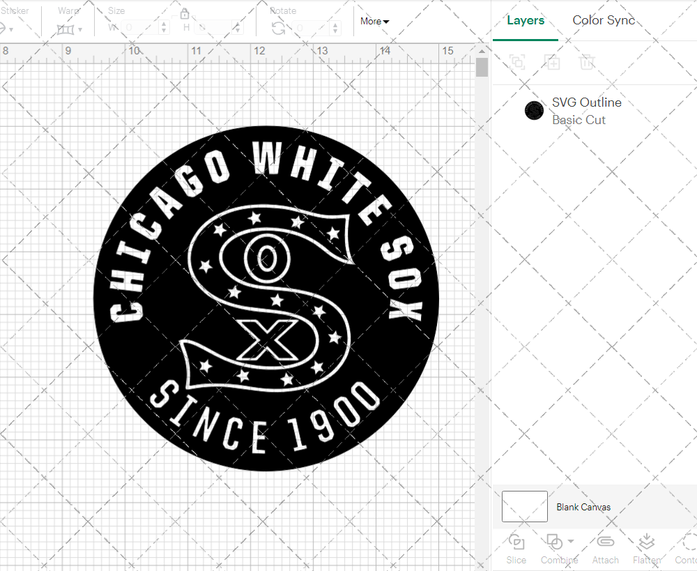 Chicago White Sox Circle 2001, Svg, Dxf, Eps, Png - SvgShopArt