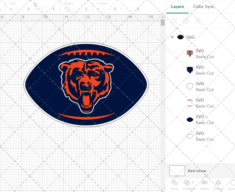 Chicago Bears Concept 2012 008, Svg, Dxf, Eps, Png - SvgShopArt