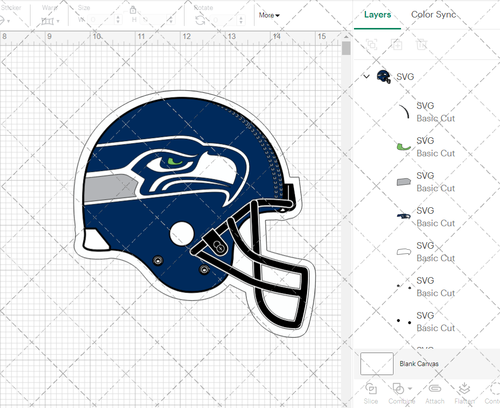 Seattle Seahawks Helmet 2012, Svg, Dxf, Eps, Png - SvgShopArt