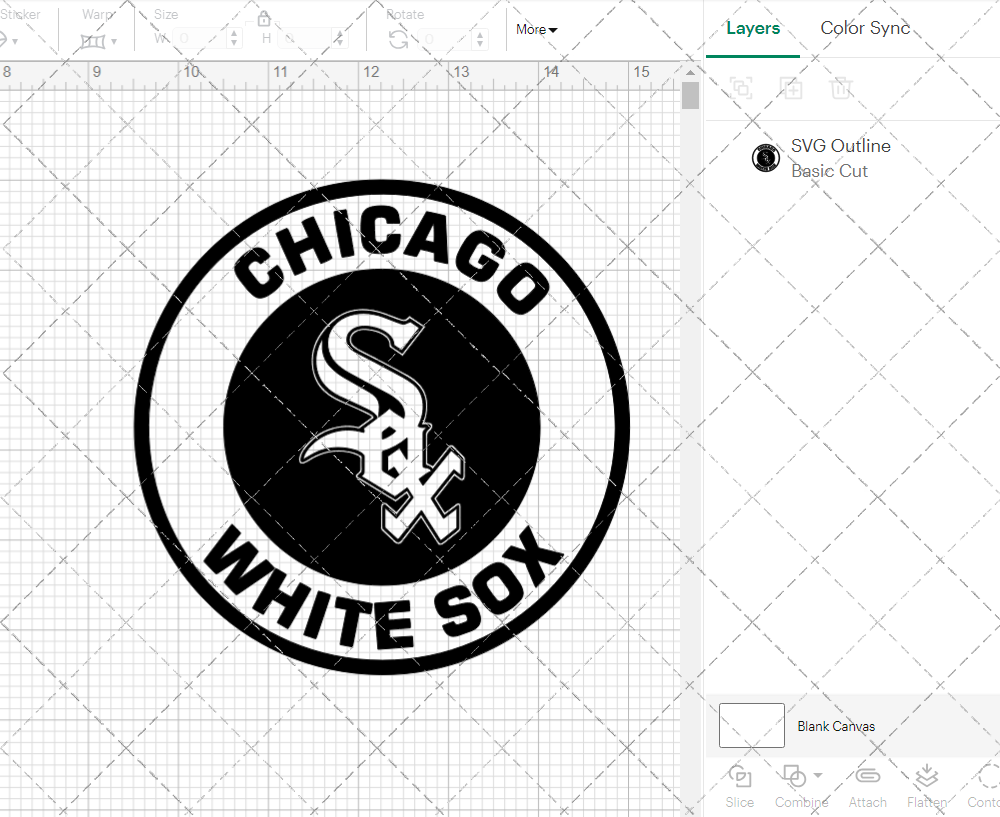 Chicago White Sox Circle 1990, Svg, Dxf, Eps, Png - SvgShopArt