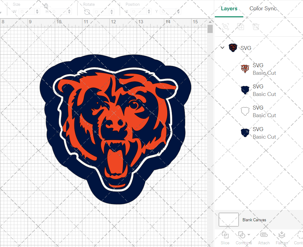 Chicago Bears Concept 2012 002, Svg, Dxf, Eps, Png - SvgShopArt