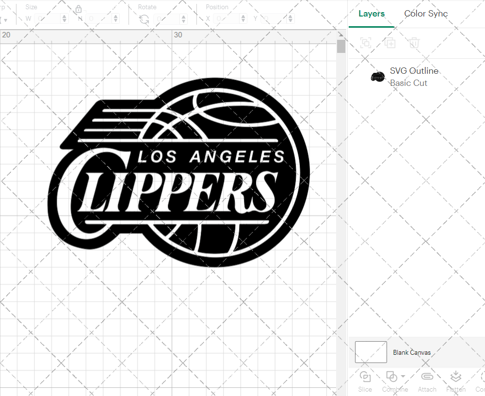 Los Angeles Clippers Alternate 1984, Svg, Dxf, Eps, Png - SvgShopArt