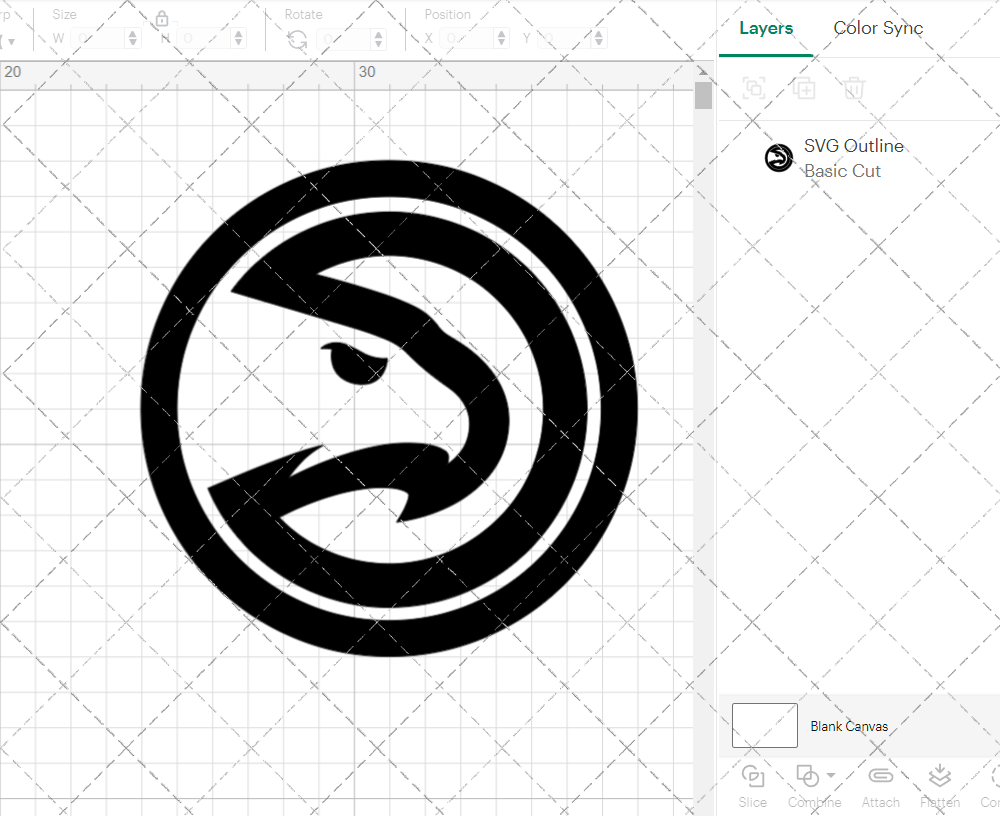 Atlanta Hawks Concept 2020 002, Svg, Dxf, Eps, Png - SvgShopArt