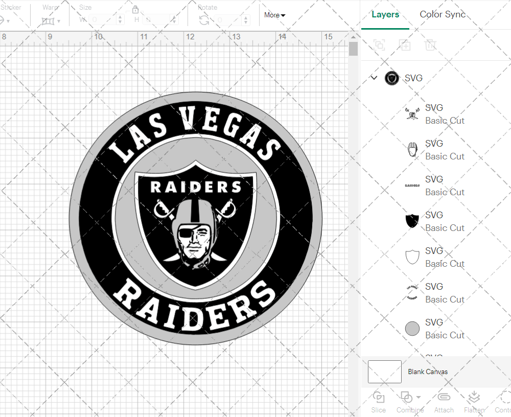 Las Vegas Raiders Circle 2020 002, Svg, Dxf, Eps, Png - SvgShopArt