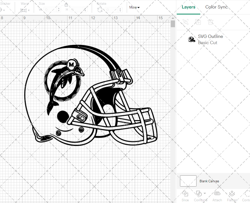 Miami Dolphins Helmet 1989 002, Svg, Dxf, Eps, Png - SvgShopArt