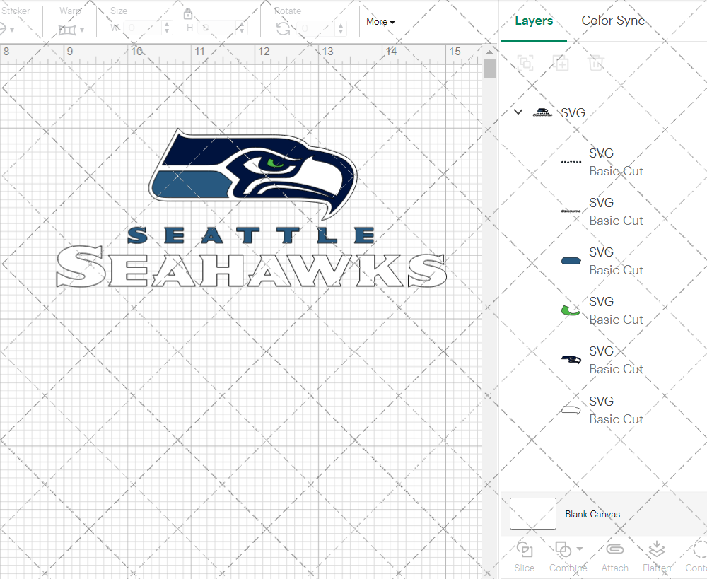 Seattle Seahawks Alternate 2002 002, Svg, Dxf, Eps, Png - SvgShopArt