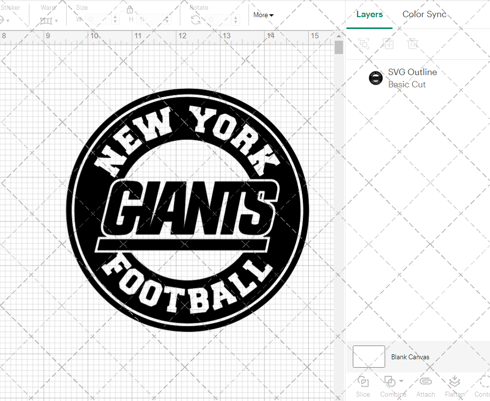 New York Giants Circle 2000 004, Svg, Dxf, Eps, Png - SvgShopArt