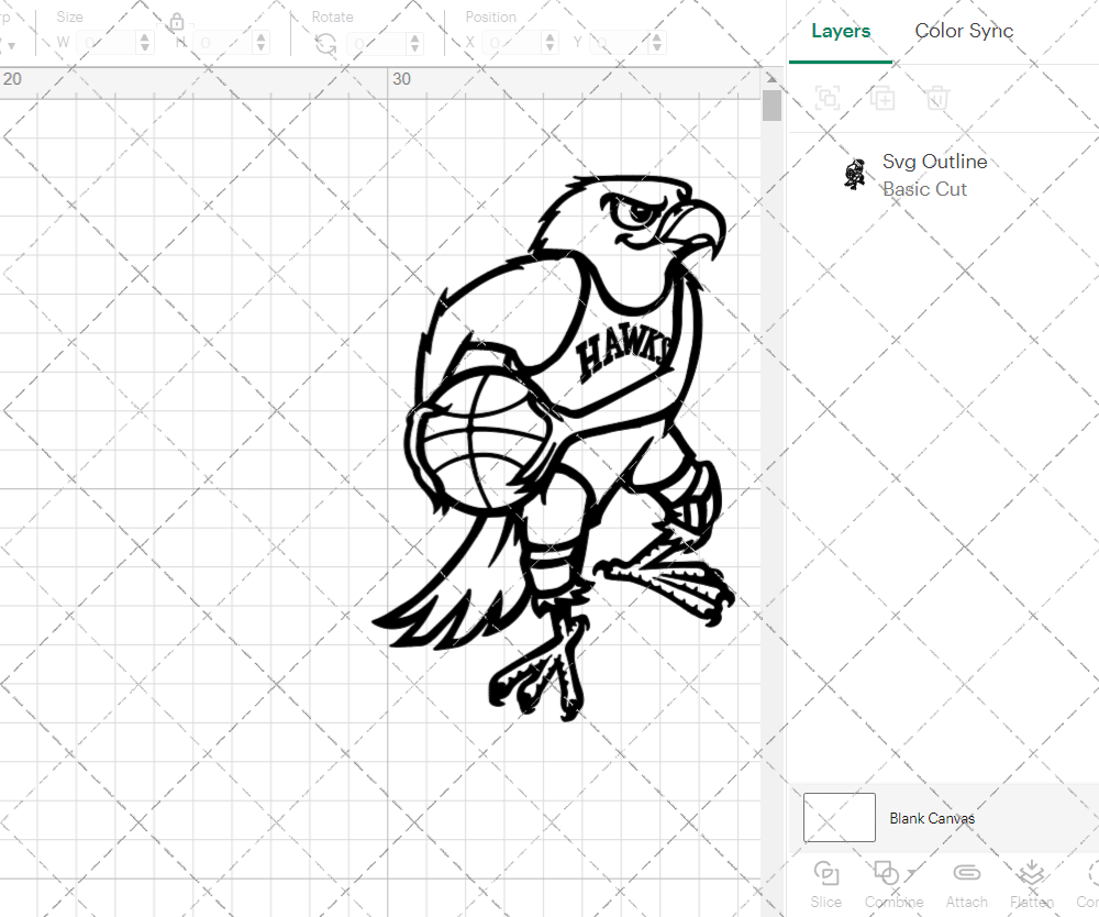 Atlanta Hawks 1968, Svg, Dxf, Eps, Png - SvgShopArt