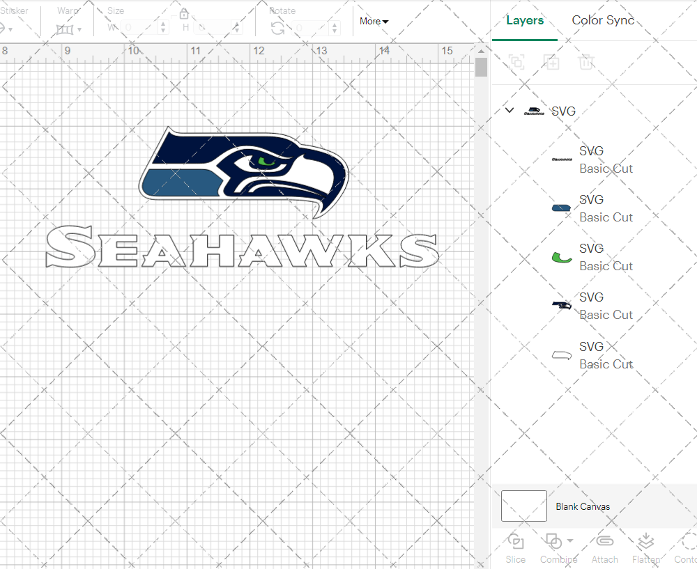 Seattle Seahawks Alternate 2002 004, Svg, Dxf, Eps, Png - SvgShopArt