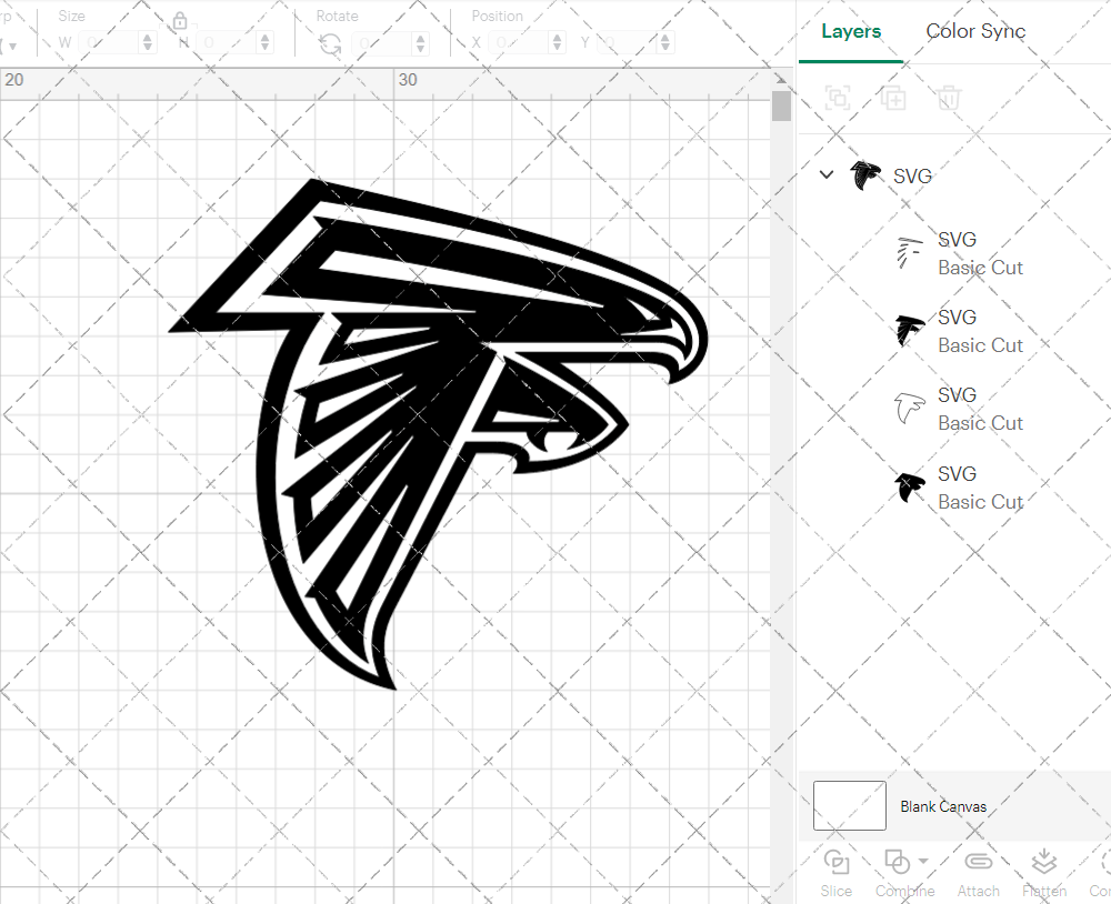 Atlanta Falcons Concept 2003 007, Svg, Dxf, Eps, Png - SvgShopArt