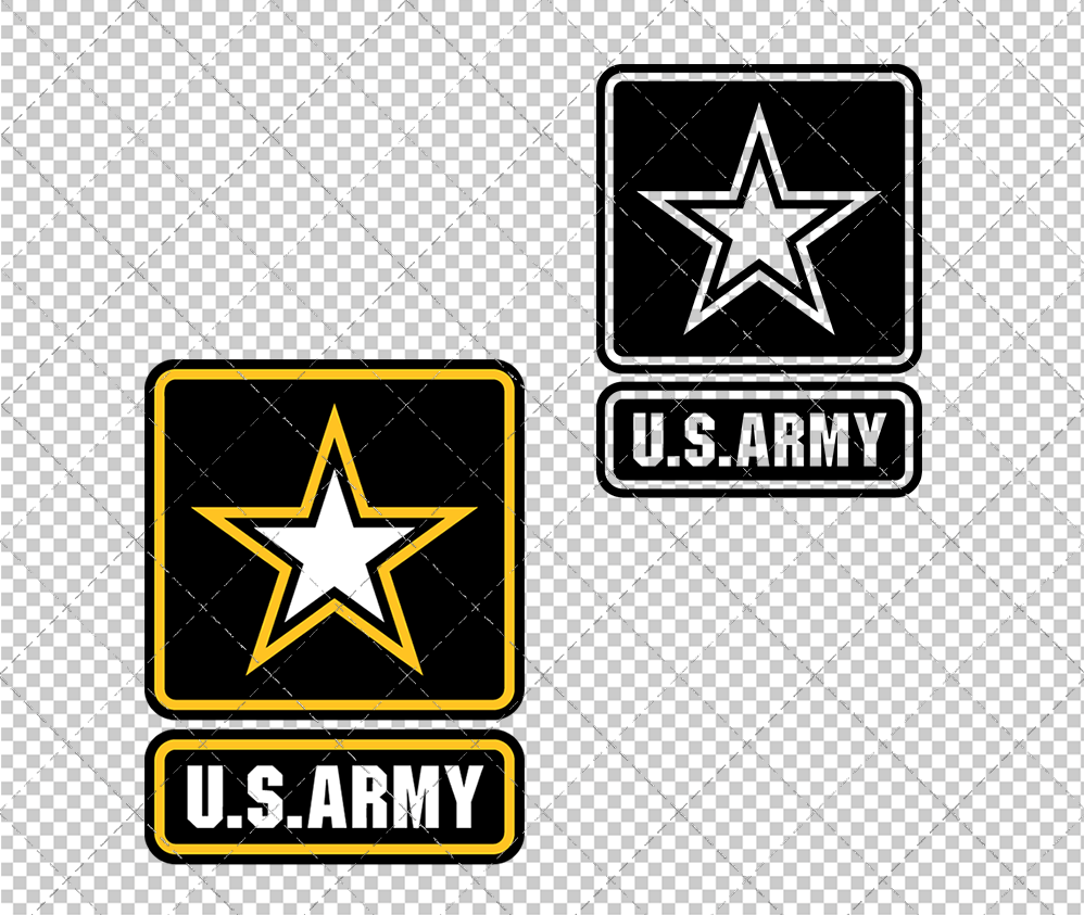 United States Army Logo, Svg, Dxf, Eps, Png - SvgShopArt