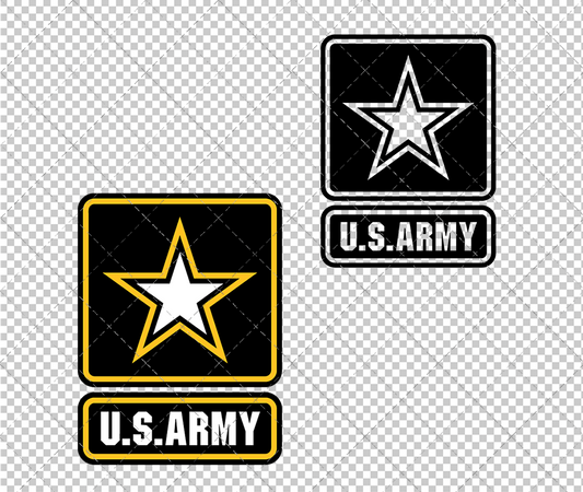 United States Army Logo, Svg, Dxf, Eps, Png - SvgShopArt