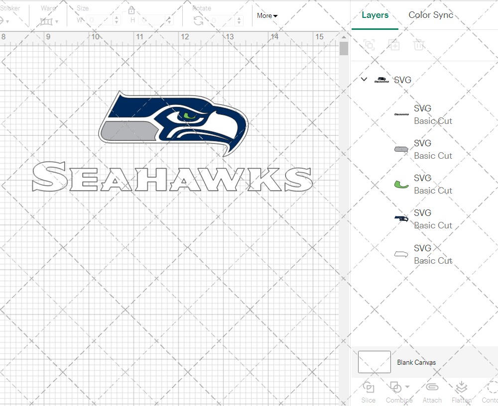 Seattle Seahawks Alternate 2012 004, Svg, Dxf, Eps, Png - SvgShopArt