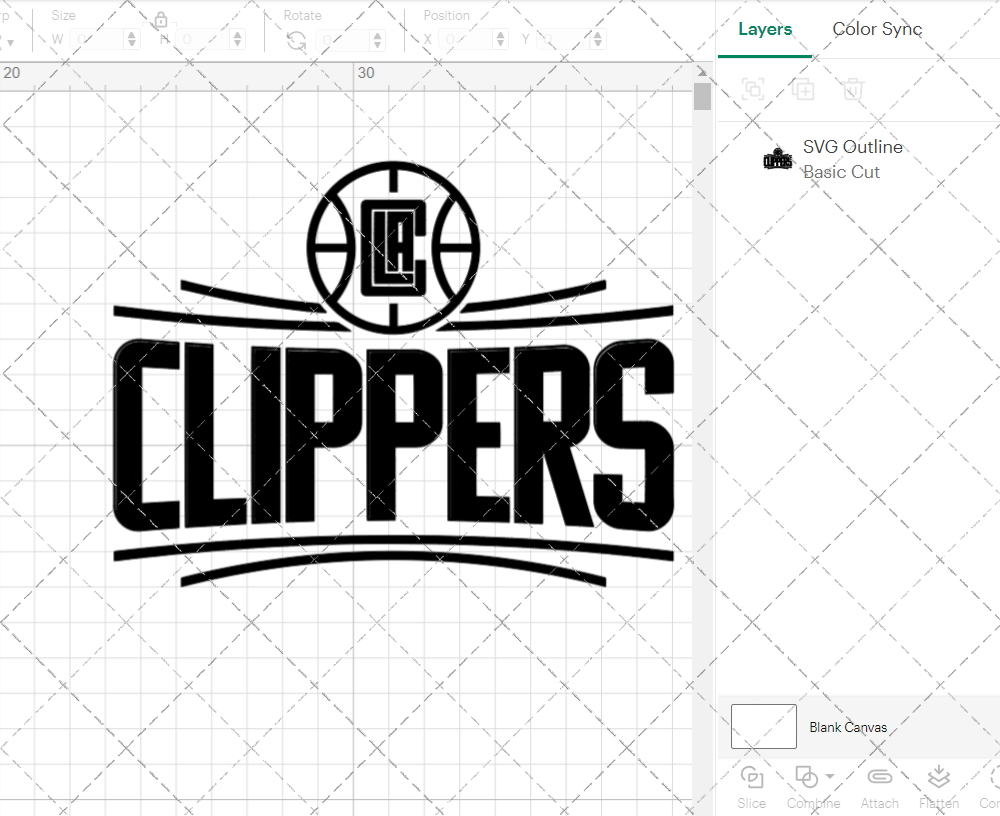 Los Angeles Clippers Secondary 2018, Svg, Dxf, Eps, Png - SvgShopArt