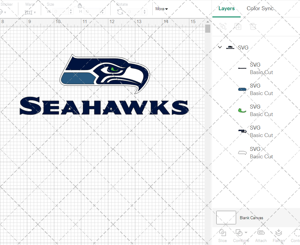 Seattle Seahawks Alternate 2002 003, Svg, Dxf, Eps, Png - SvgShopArt