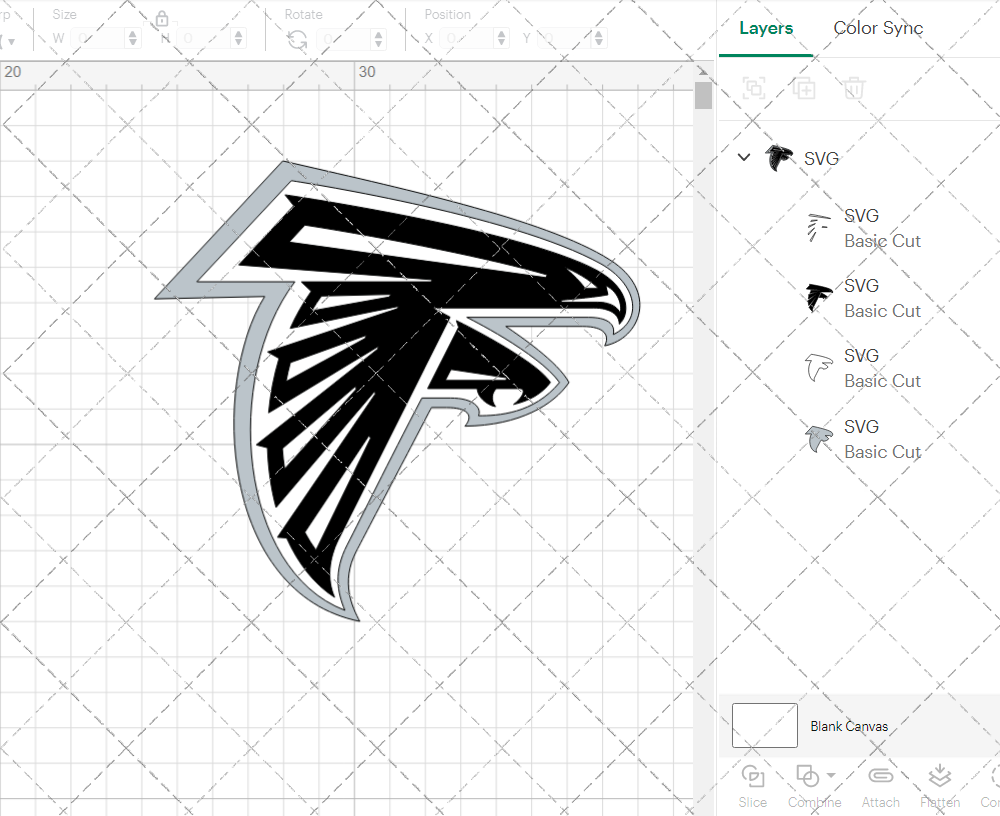 Atlanta Falcons Concept 2003 008, Svg, Dxf, Eps, Png - SvgShopArt