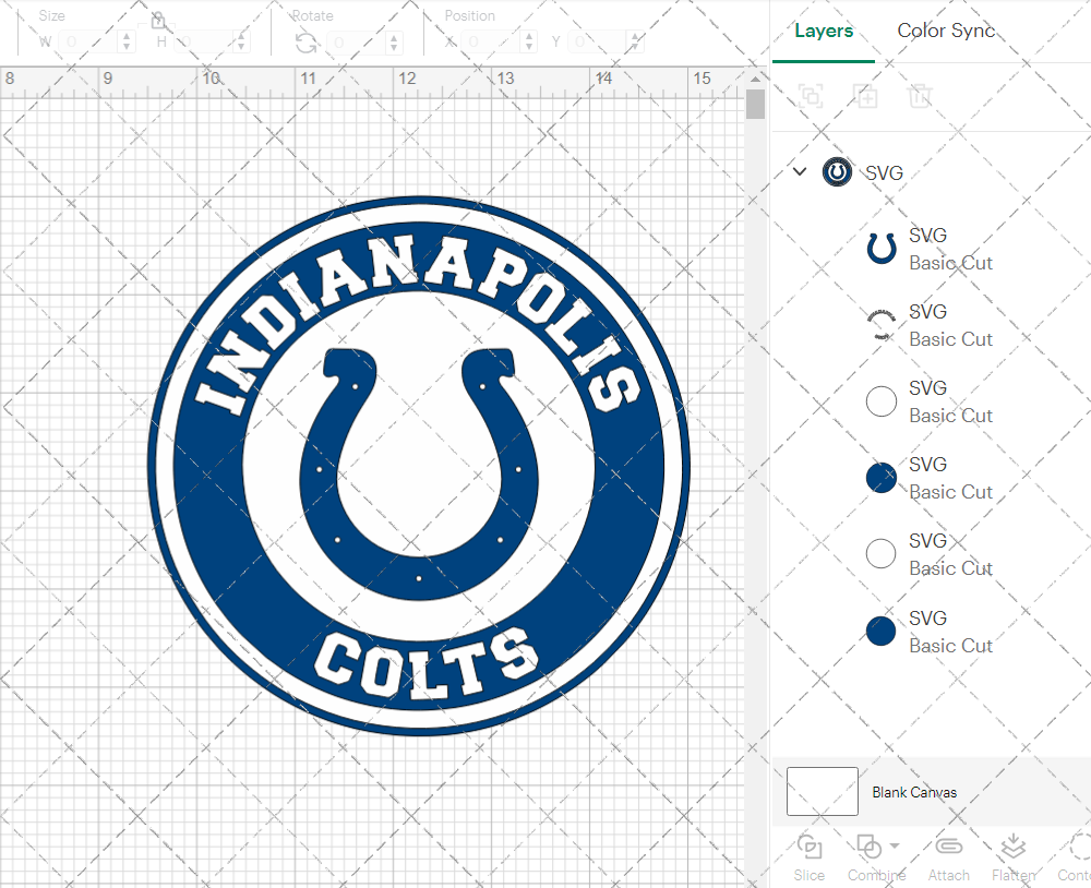 Indianapolis Colts Circle 2008 002, Svg, Dxf, Eps, Png - SvgShopArt