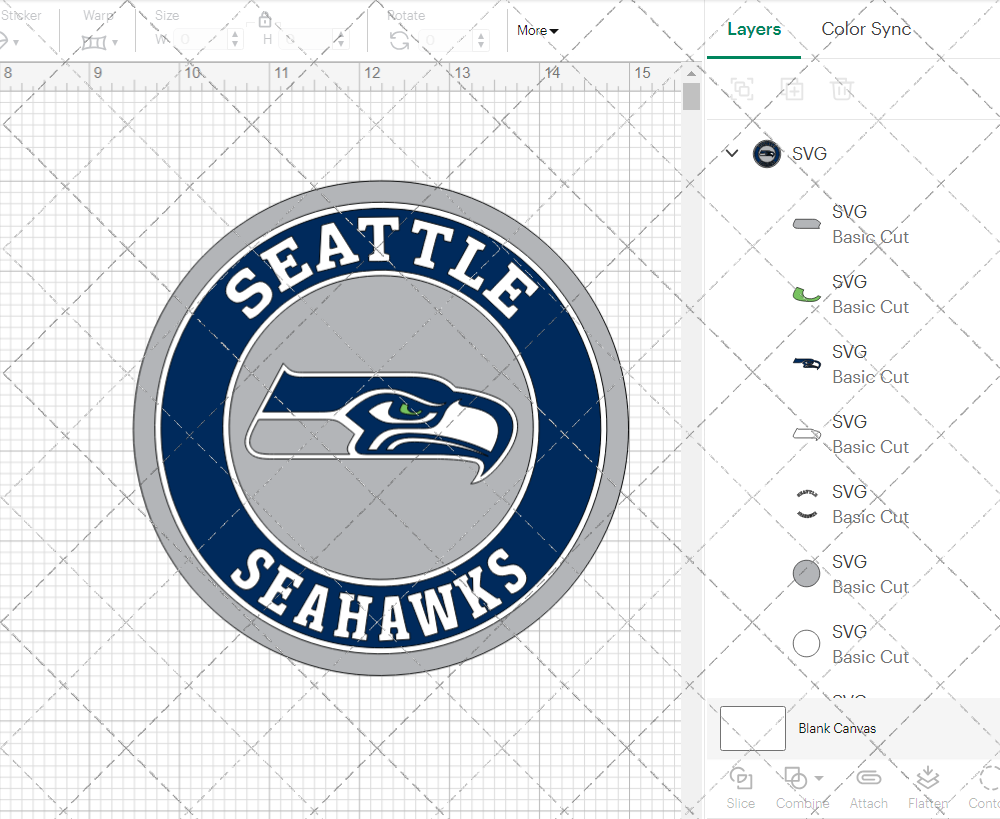 Seattle Seahawks Circle 2012, Svg, Dxf, Eps, Png - SvgShopArt