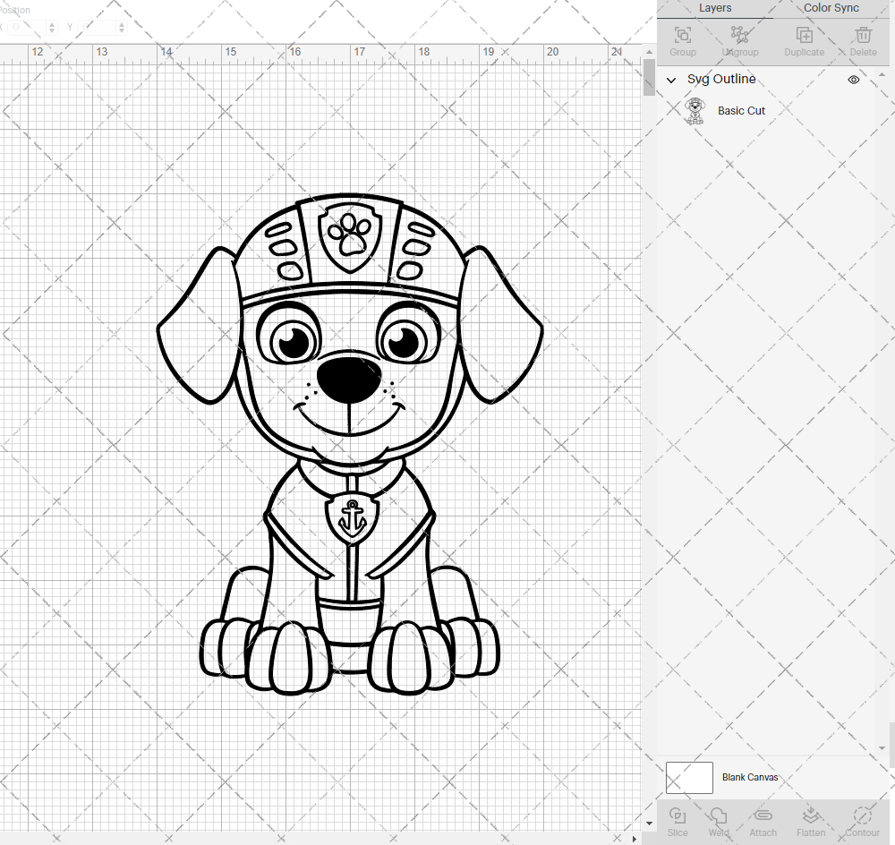 Zuma - Paw Patrol 003, Svg, Dxf, Eps, Png - SvgShopArt