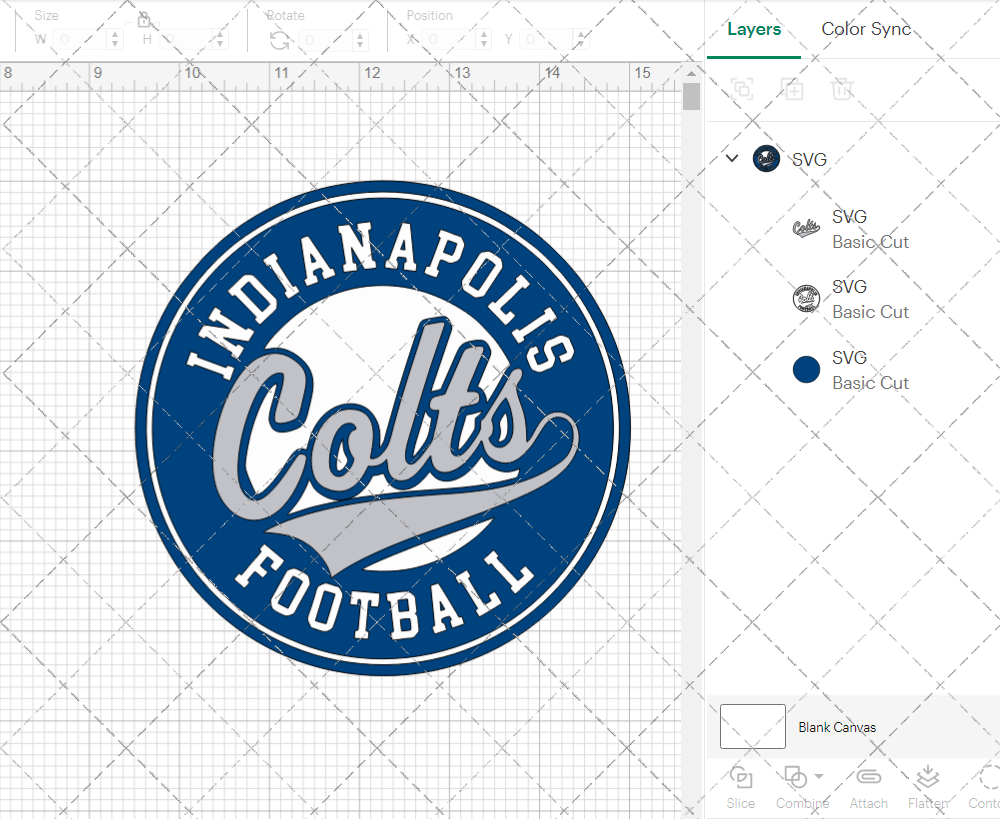 Indianapolis Colts Circle 2008 004, Svg, Dxf, Eps, Png - SvgShopArt