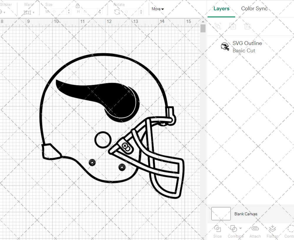 Minnesota Vikings Helmet 1985, Svg, Dxf, Eps, Png - SvgShopArt