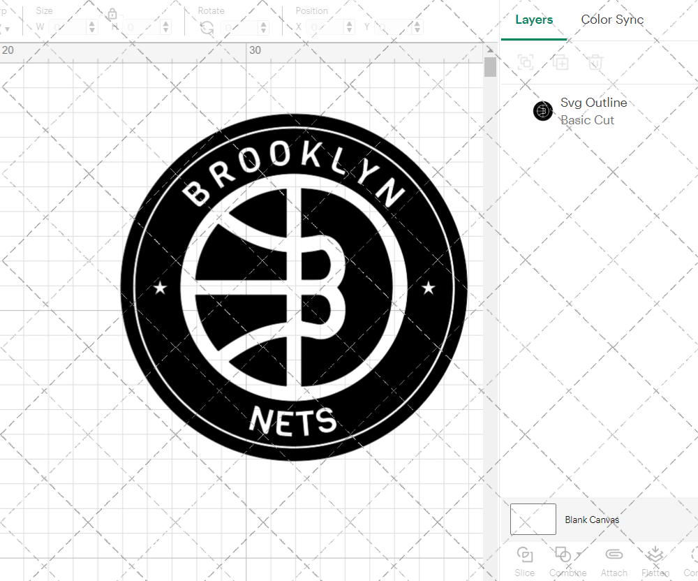 Brooklyn Nets Circle 2012 002, Svg, Dxf, Eps, Png - SvgShopArt