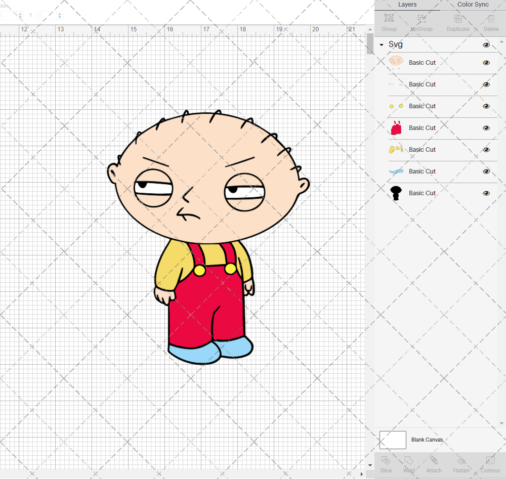 Stewie Griffin - Family Guy 002, Svg, Dxf, Eps, Png - SvgShopArt