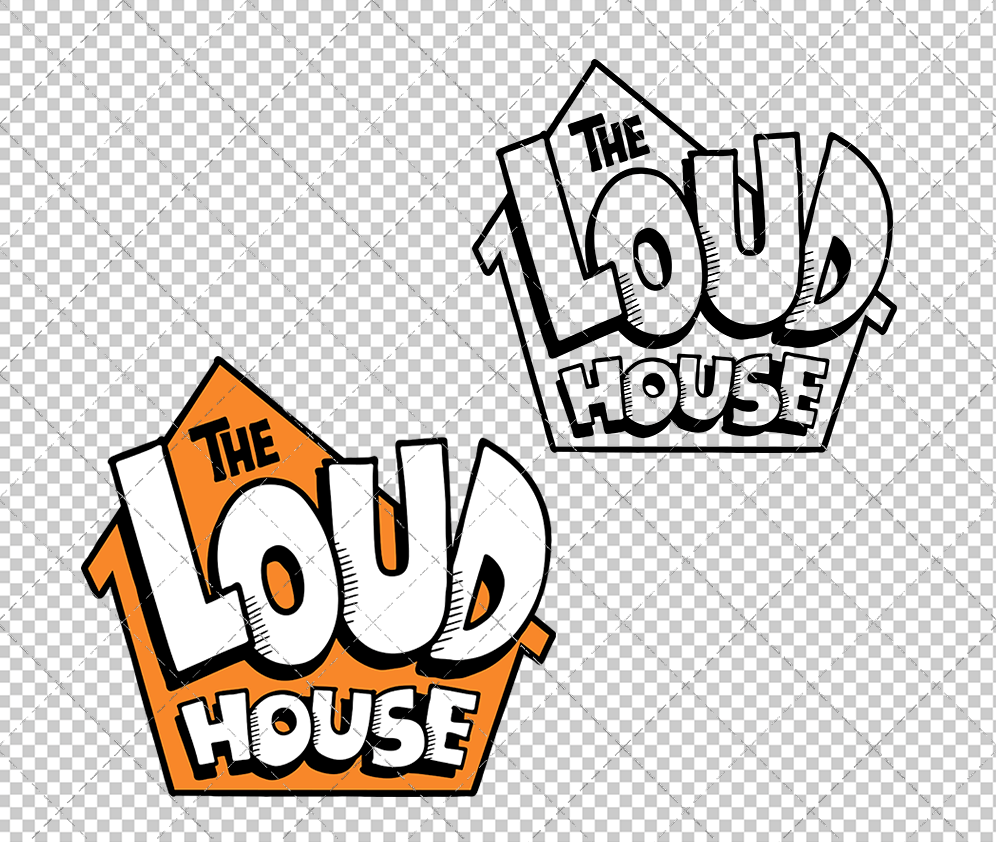 The Loud House Logo, Svg, Dxf, Eps, Png - SvgShopArt