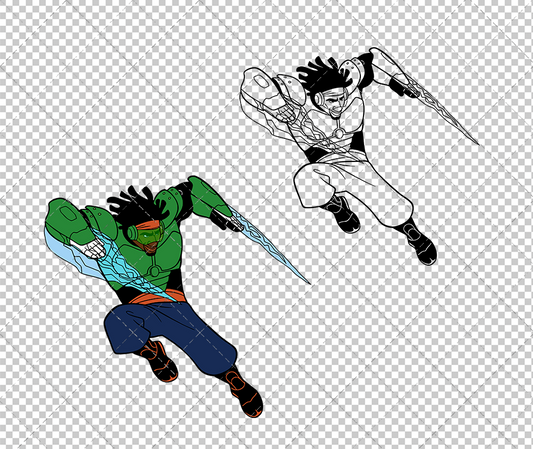 Wasabi - Big Hero 002, Svg, Dxf, Eps, Png - SvgShopArt