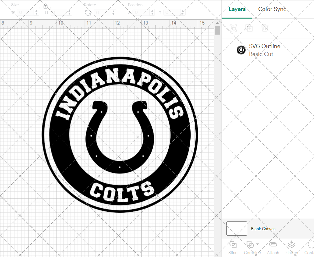 Indianapolis Colts Circle 2008 002, Svg, Dxf, Eps, Png - SvgShopArt