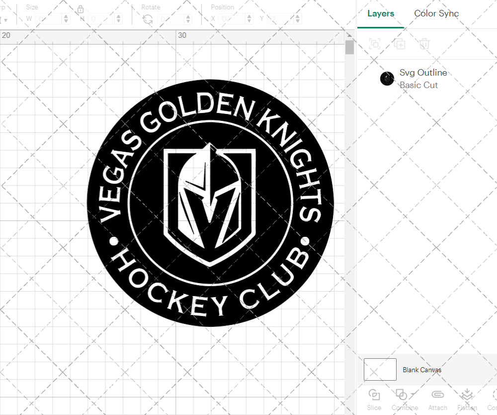 Vegas Golden Knights Circle 2017 005, Svg, Dxf, Eps, Png - SvgShopArt