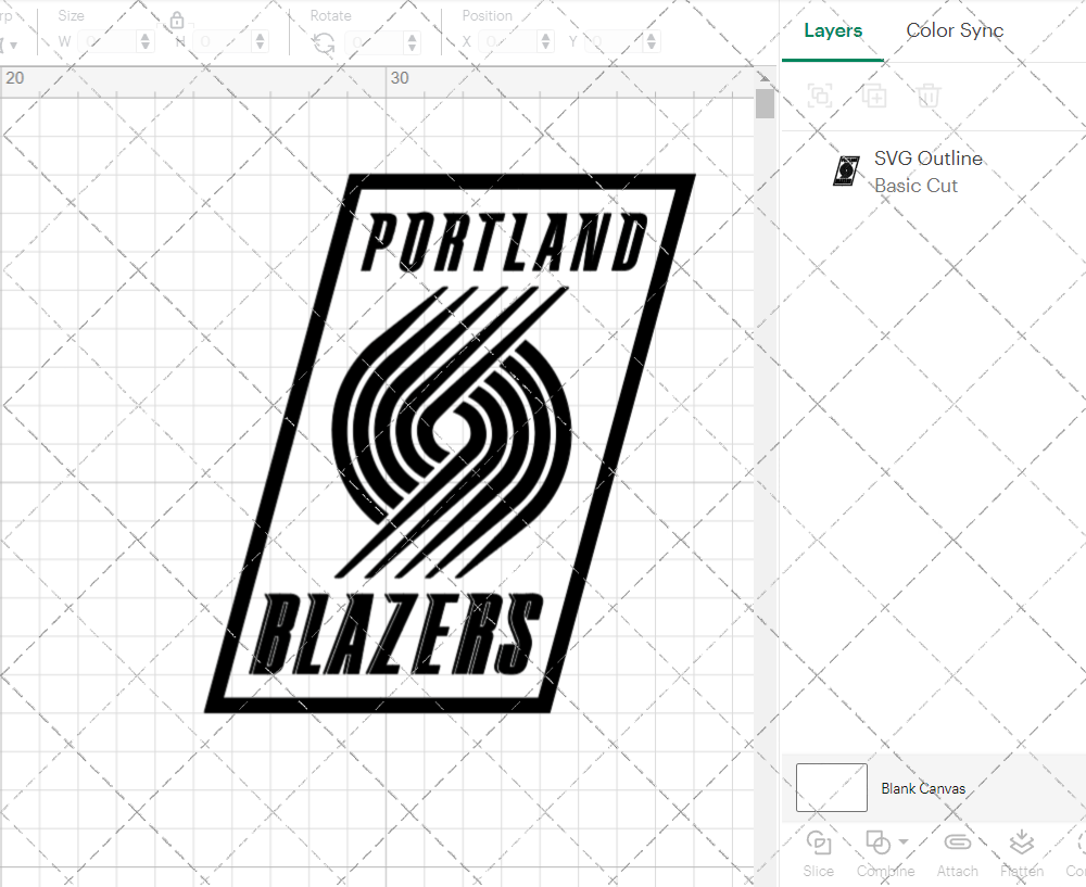 Portland Trail Blazers 2003, Svg, Dxf, Eps, Png - SvgShopArt