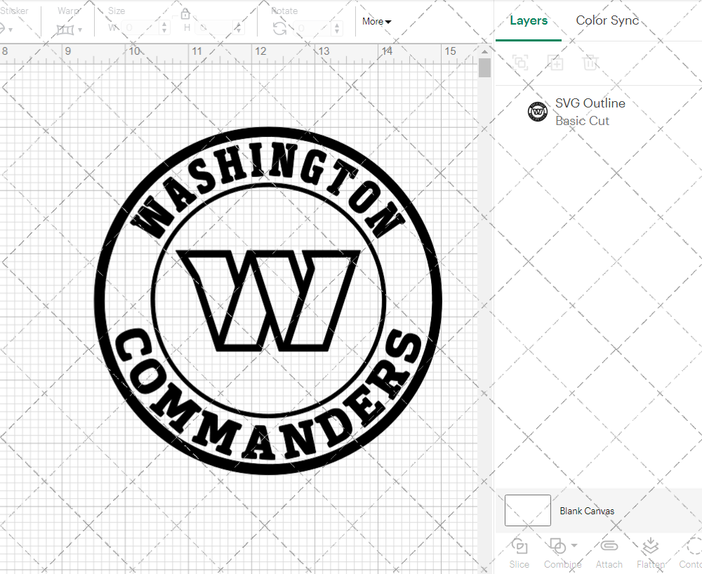 Washington Commanders Circle 2022, Svg, Dxf, Eps, Png - SvgShopArt