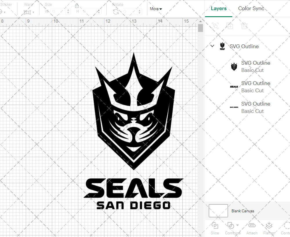 San Diego Seals 2018, Svg, Dxf, Eps, Png - SvgShopArt