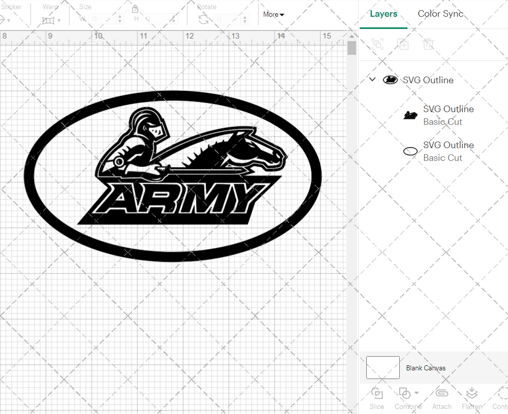 Army Black Knights Alternate 2000 007, Svg, Dxf, Eps, Png - SvgShopArt