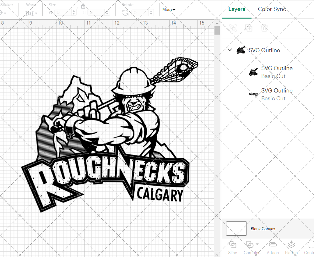 Calgary Roughnecks 2000, Svg, Dxf, Eps, Png - SvgShopArt